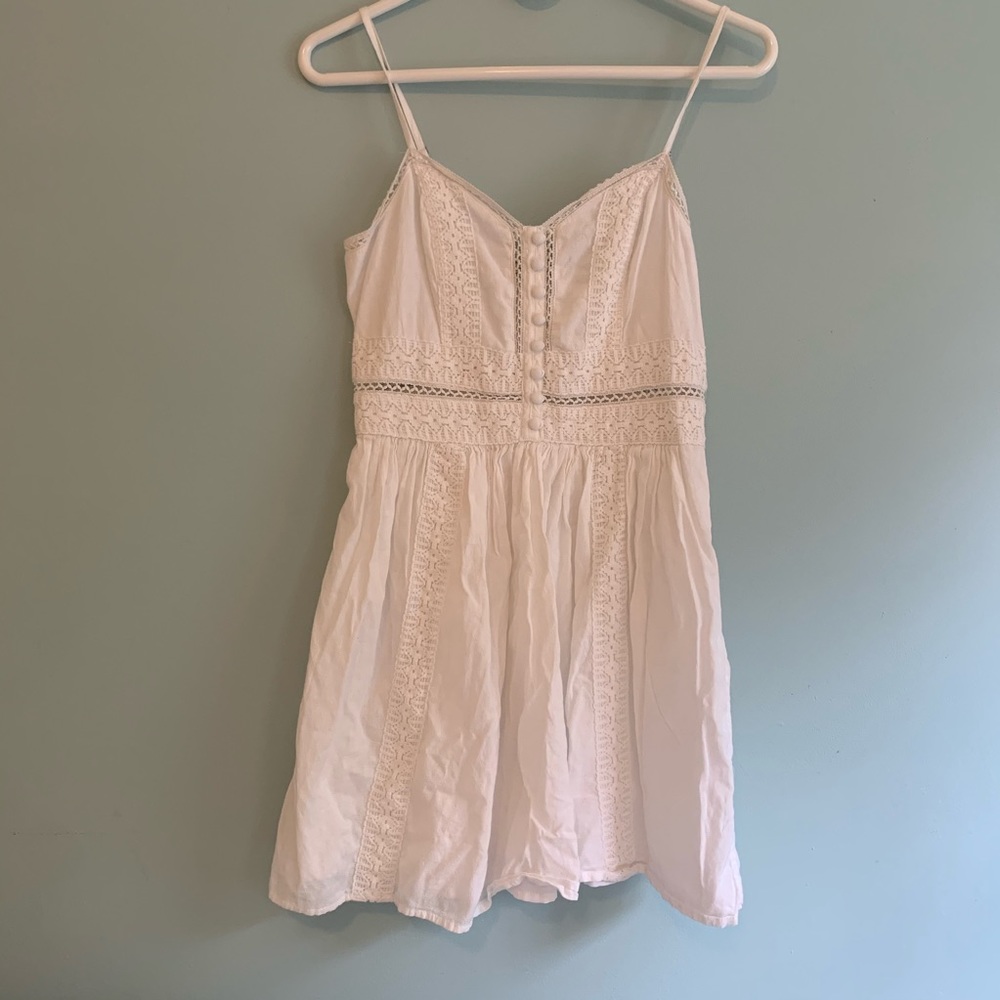 WHITE LACE SUMMER DRESS never worn